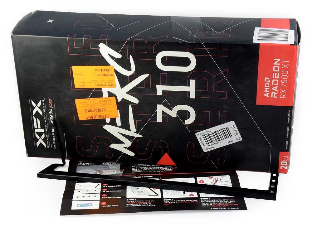 XFX Speedster MERC310 RX 7900 XT 20G; balení