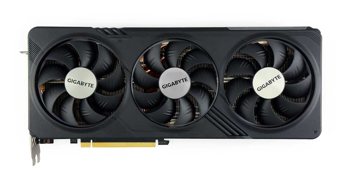 Gigabyte RTX 4070 GAMING OC 12G; čelní strana