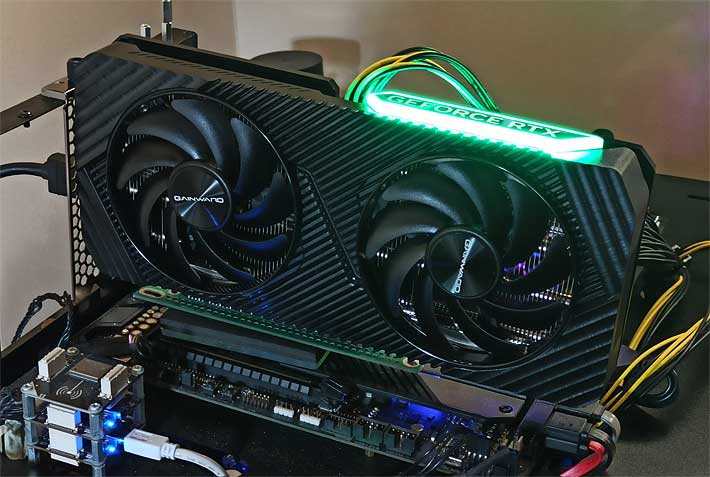 Pro zvětšení klikni Gainward RTX 4070 GHOST 12G