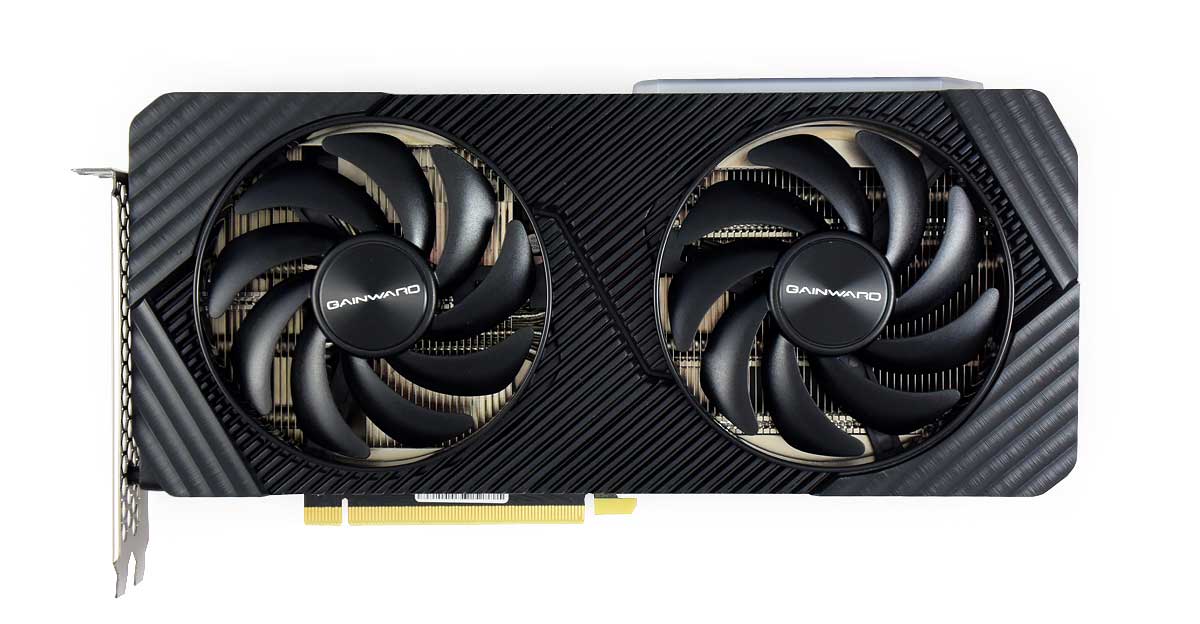 Pro zvětšení klikni Gainward RTX 4070 GHOST 12G; čelní strana