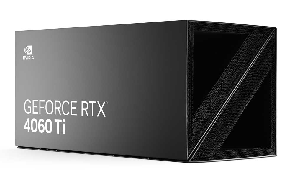 NVIDIA RTX 4060 Ti Founders Edition 8G; balení krabice