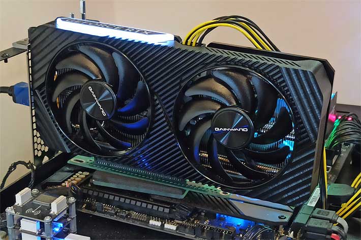 Pro zvětšení klikni Gainward RTX 4060 Ti GHOST OC 8G