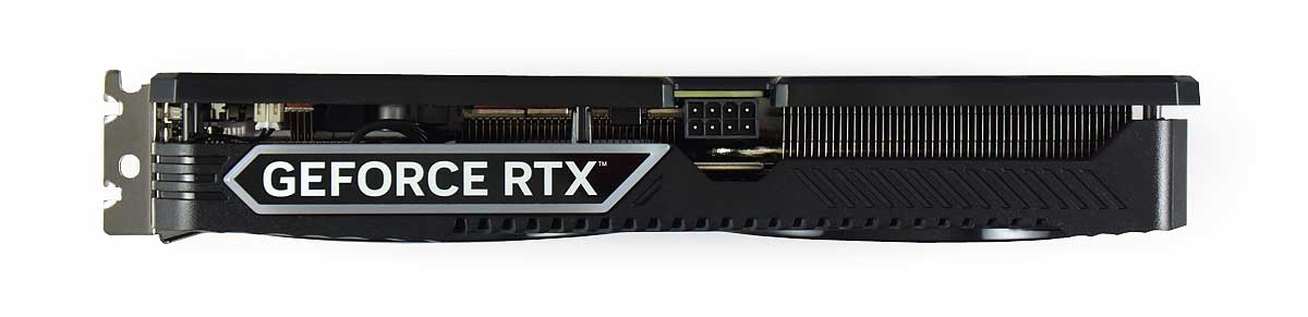 Gainward RTX 4060 Ti GHOST OC 8G; horní strana