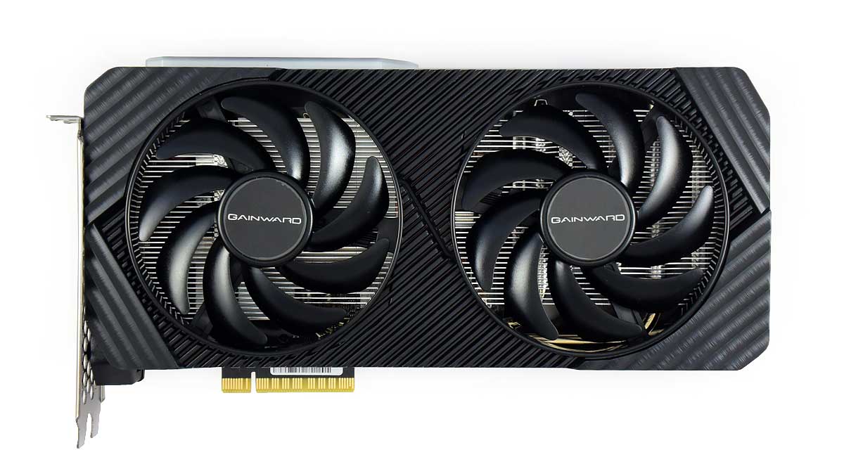 Pro zvětšení klikni Gainward RTX 4060 GHOST 8G; čelní strana
