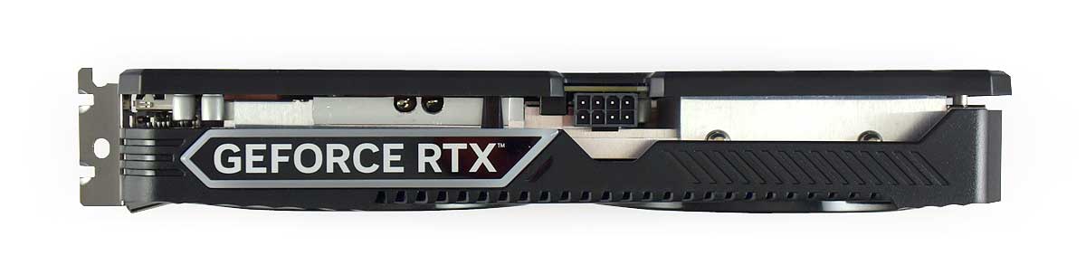 Pro zvětšení klikni Gainward RTX 4060 GHOST 8G; horní strana