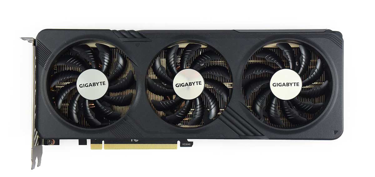 Gigabyte RTX 4060 GAMING OC 8G; čelní strana