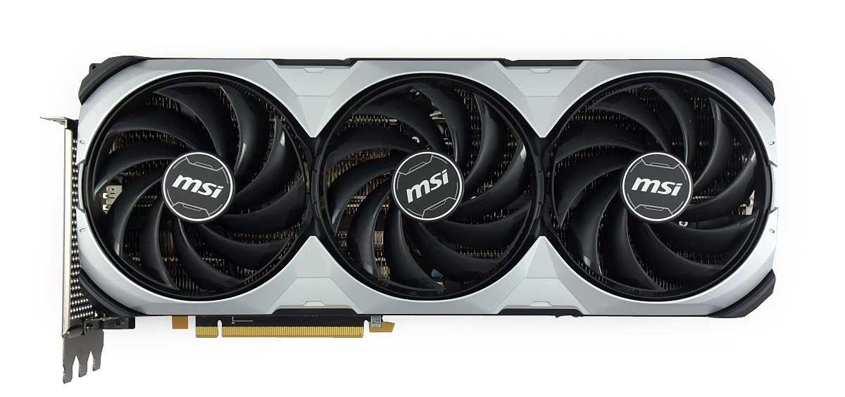 MSI RTX 4090 VENTUS 3X 24G OC; čelní strana