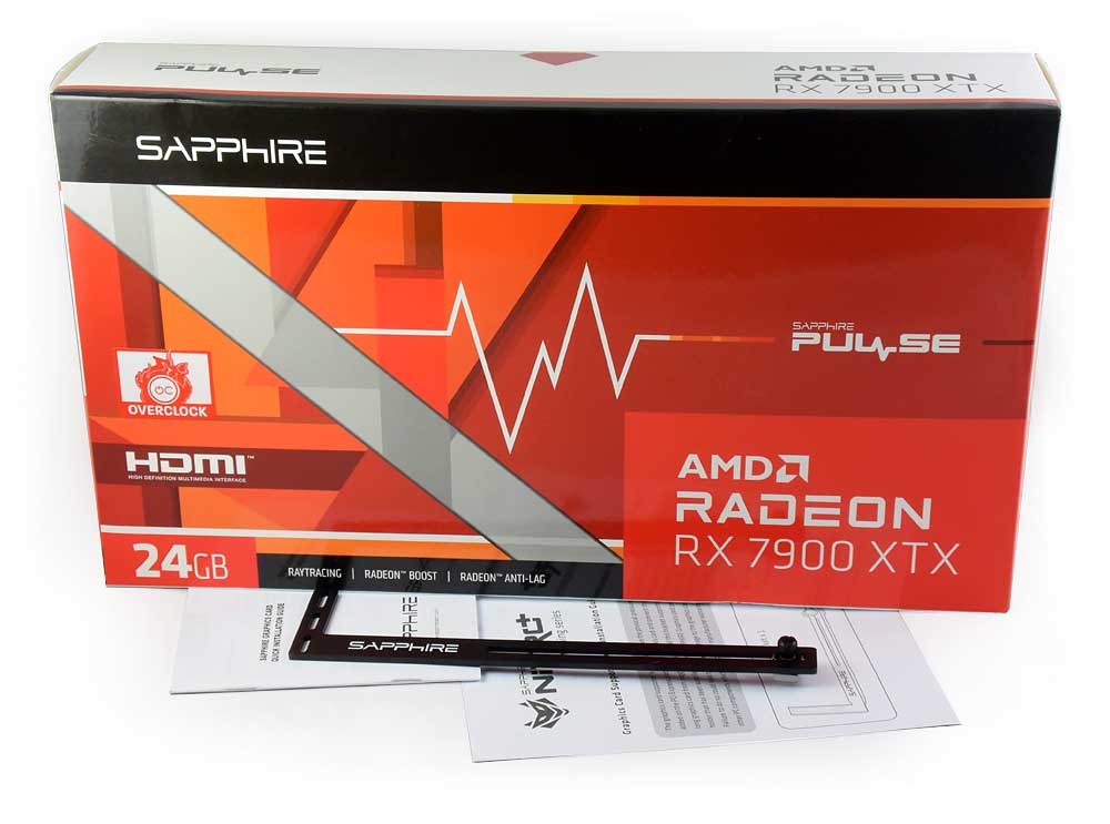Sapphire PULSE RX 7900 XTX 24G; balení