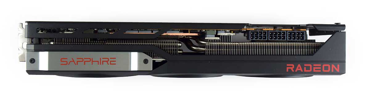 Sapphire PULSE RX 7900 XTX 24G; horní strana