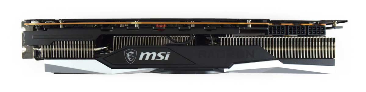 MSI RX 7900 XTX GAMING TRIO Classic 24G; horní strana