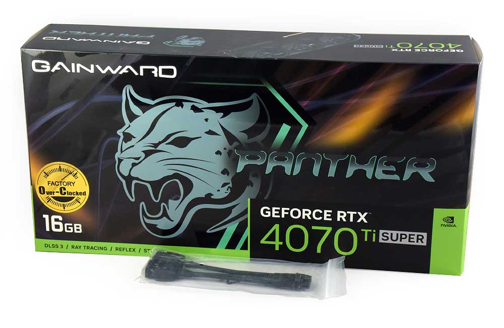 Gainward RTX 4070 Ti SUPER Panther OC 16G; balení