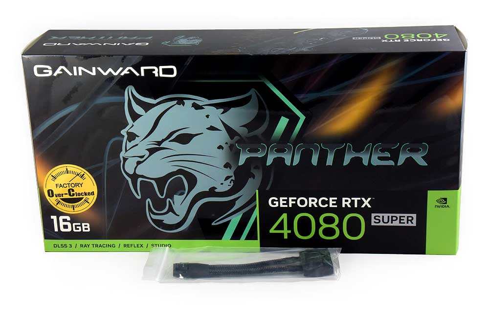 Gainward RTX 4080 SUPER Panther OC 16G; balení