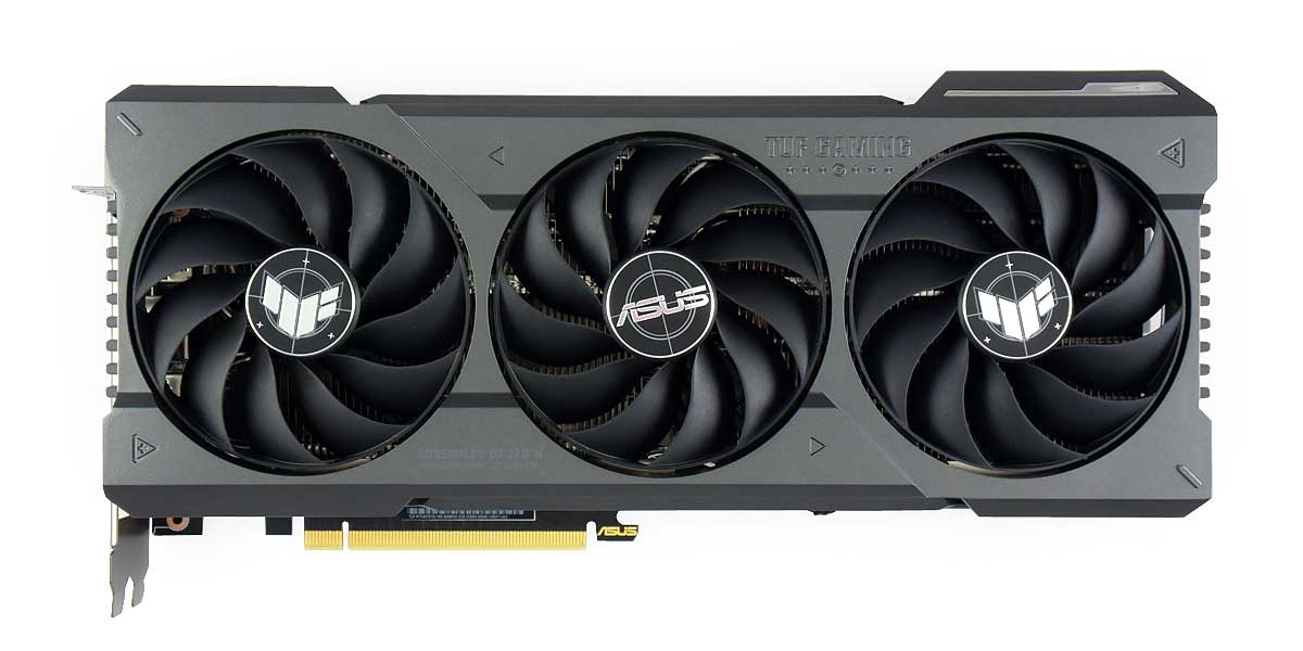 Asus TUF RTX 4070 Ti SUPER 16G Gaming; čelní strana