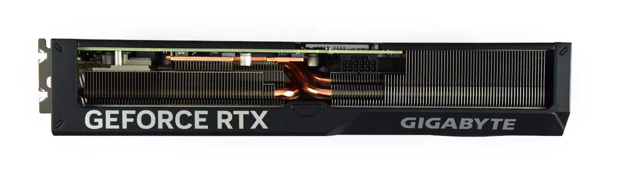 Gigabyte RTX 4070 Ti SUPER Windforce OC 16G; horní strana