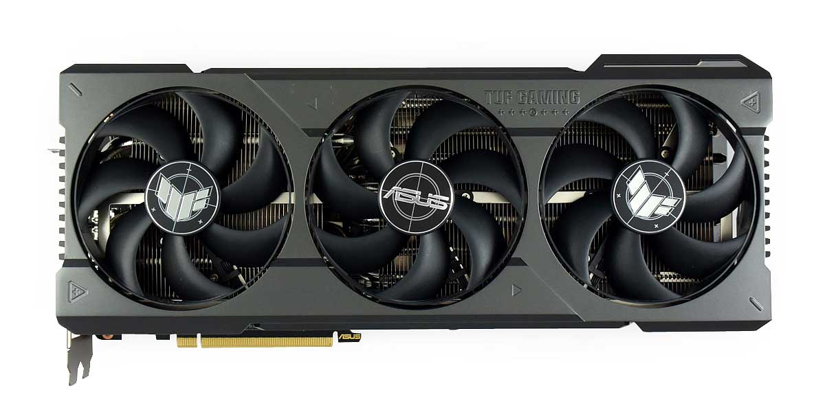 Asus TUF RTX 4080 SUPER O16G Gaming; čelní strana