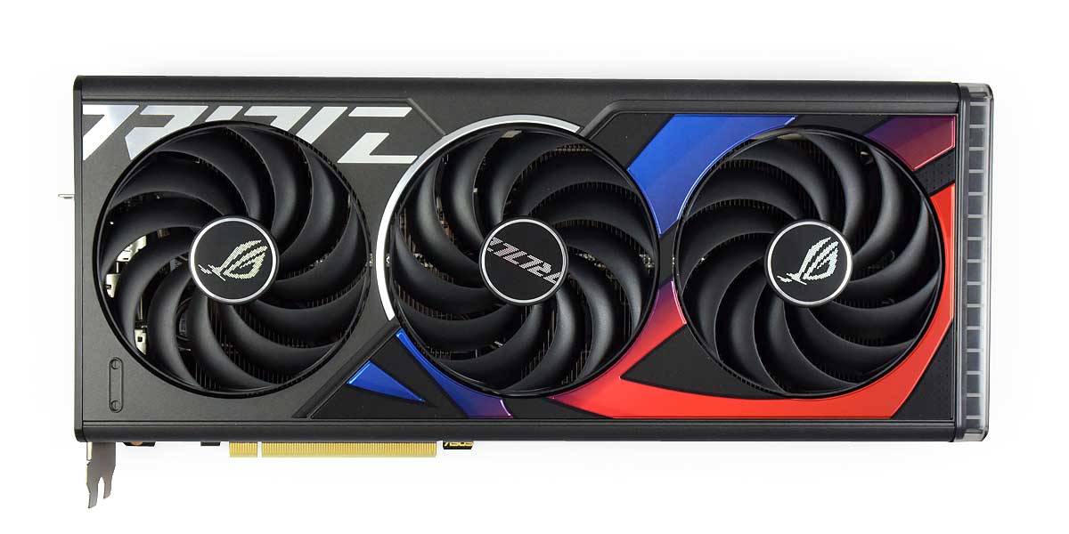 Asus STRIX RTX 4070 Ti SUPER O16G Gaming; čelní strana