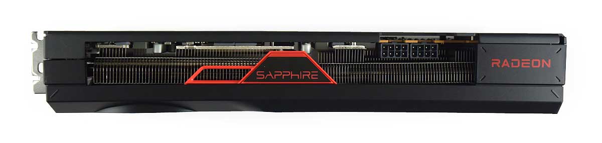 Sapphire PULSE RX 7900 GRE 16G; horní strana