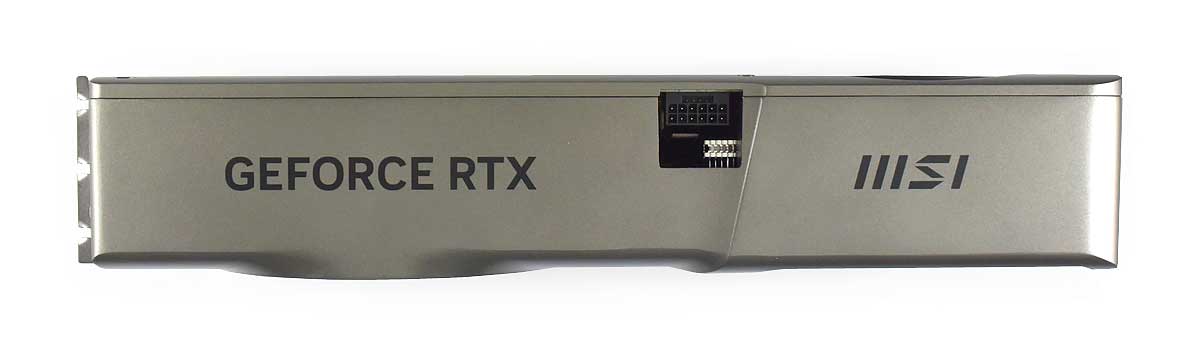 Pro zvětšení klikni MSI RTX 4070 Ti SUPER 16G EXPERT; horní strana