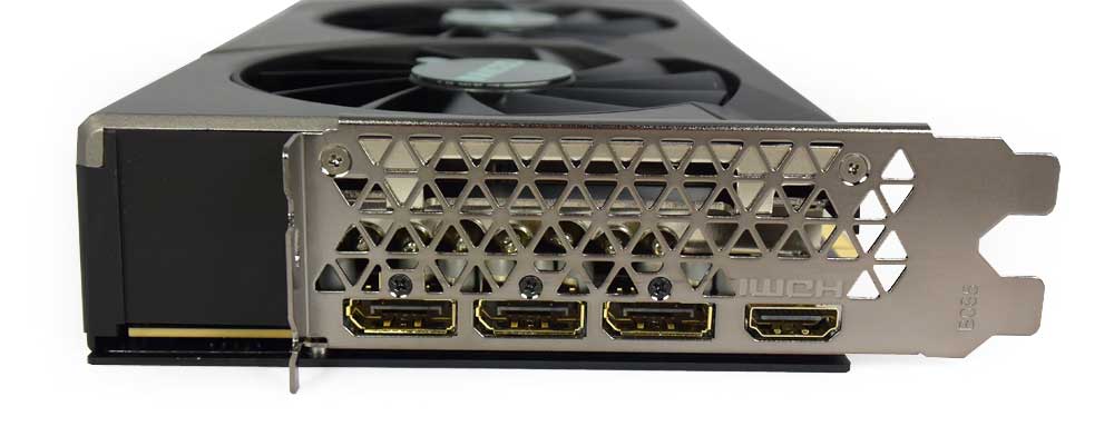 Pro zvětšení klikni Inno3D RTX 4080 SUPER X3 16G obrazové výstupy