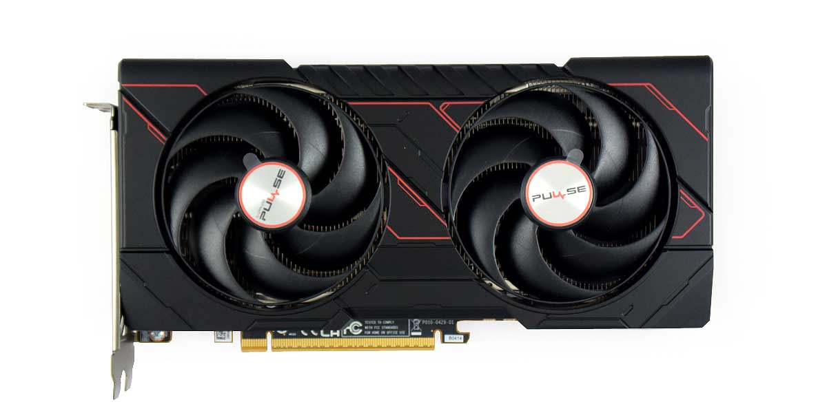Pro zvětšení klikni Sapphire PULSE RX 9060 XT GAMING OC 16G; čelní strana