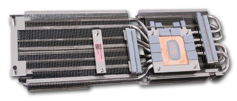 Asus TUF RX 9070 O16G Gaming; chlazení