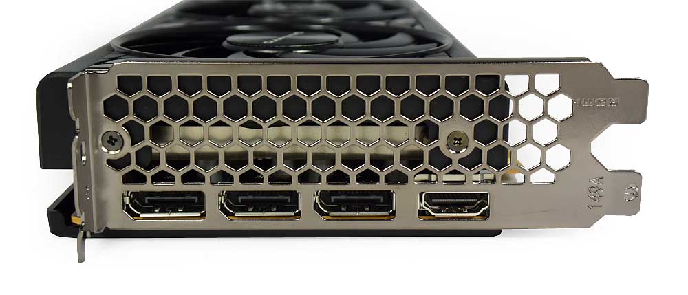 Gainward RTX 5060 PHYTON III 8G obrazové výstupy