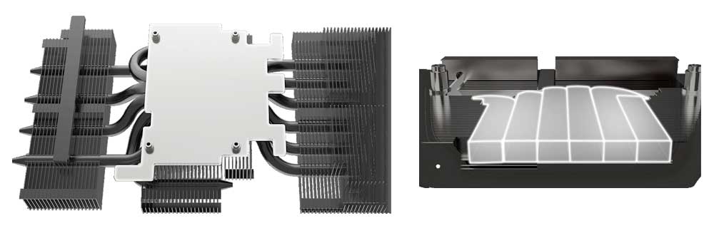 MSI RTX 5080 16G VENTUS 3X OC PLUS; chladič