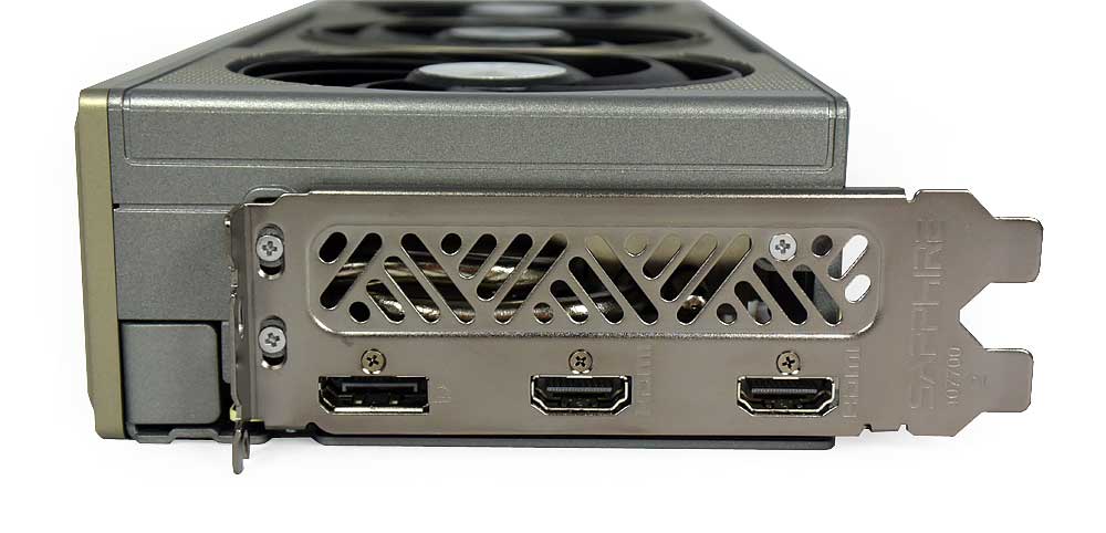 Sapphire NITRO+ RX 9060 XT GAMING OC 16G obrazové výstupy