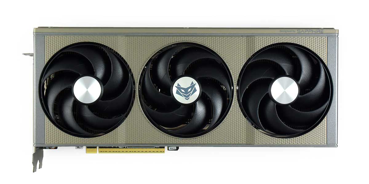 Sapphire NITRO+ RX 9060 XT GAMING OC 16G; čelní strana