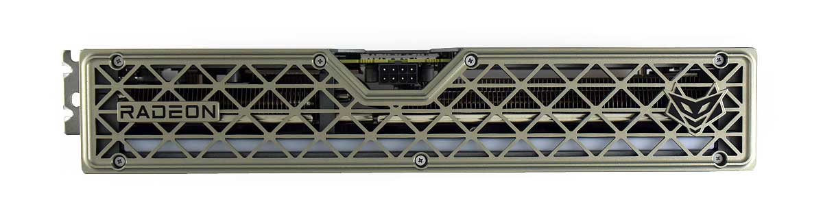 Sapphire NITRO+ RX 9060 XT GAMING OC 16G; horní strana