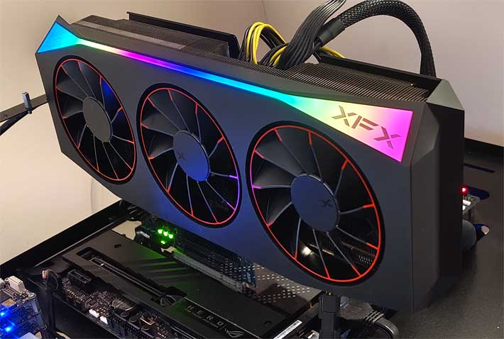 XFX Mercury RX 9070 XT OC Magnetic Air 16G