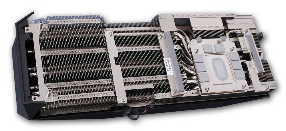 XFX Mercury RX 9070 XT OC Magnetic Air 16G; chladič