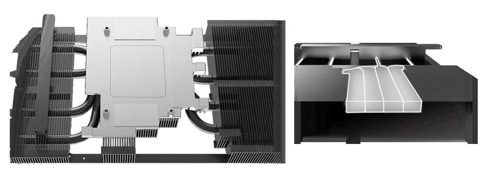 MSI RTX 5070 12G VENTUS 2X OC WHITE; chladič