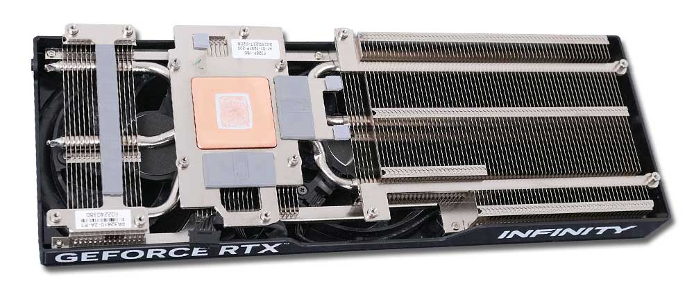 PALiT RTX 5060 Ti Infinity 3 16G; chladič