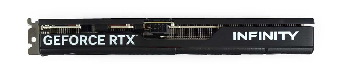 PALiT RTX 5060 Ti Infinity 3 16G; horní strana