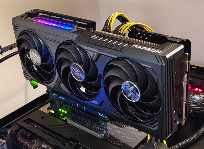 ASRock RX 9070 XT Steel Legend Dark 16G