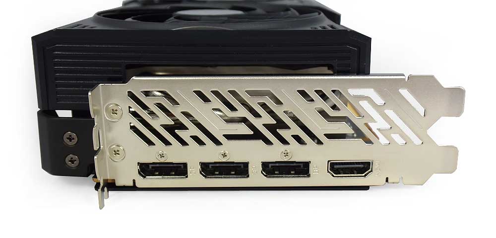 ASRock RX 9070 XT Steel Legend Dark 16G obrazové výstupy