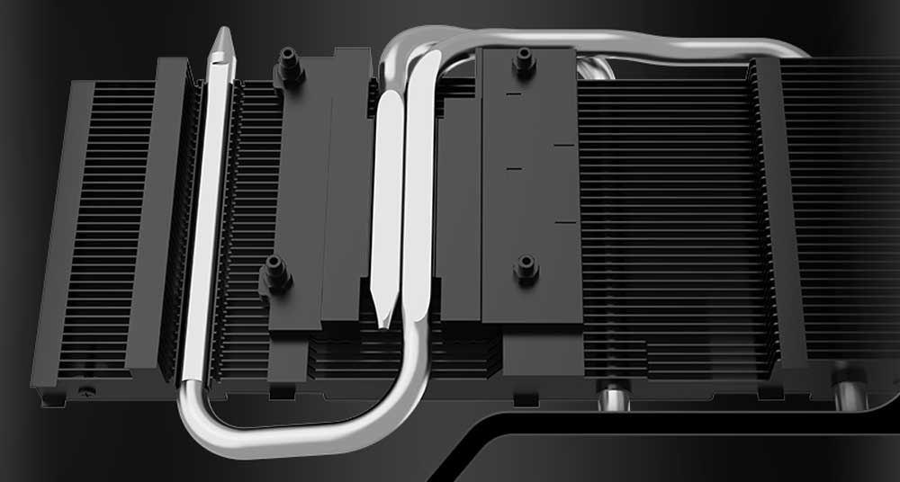 MSI RTX 5060 8G VENTUS 2X OC; chladič