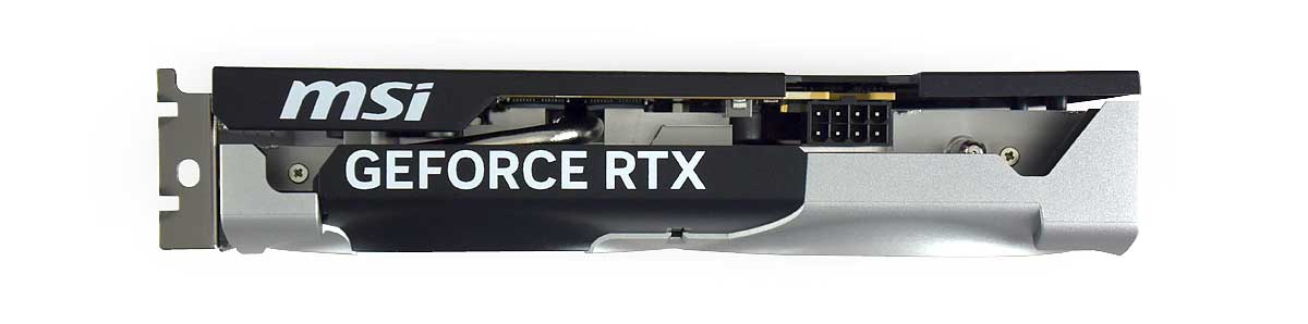 MSI RTX 5060 8G VENTUS 2X OC; horní strana