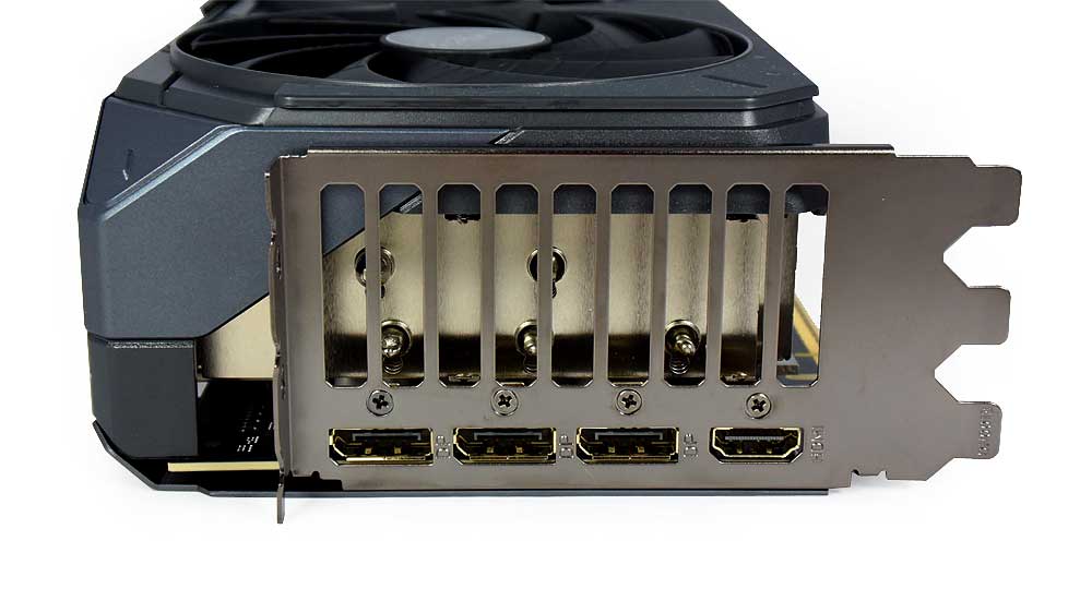 Gigabyte RTX 5070 Ti GAMING OC 16G obrazové výstupy