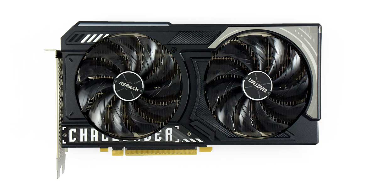 Pro zvětšení klikni ASRock ARC B580 Challenger 12G OC; čelní strana