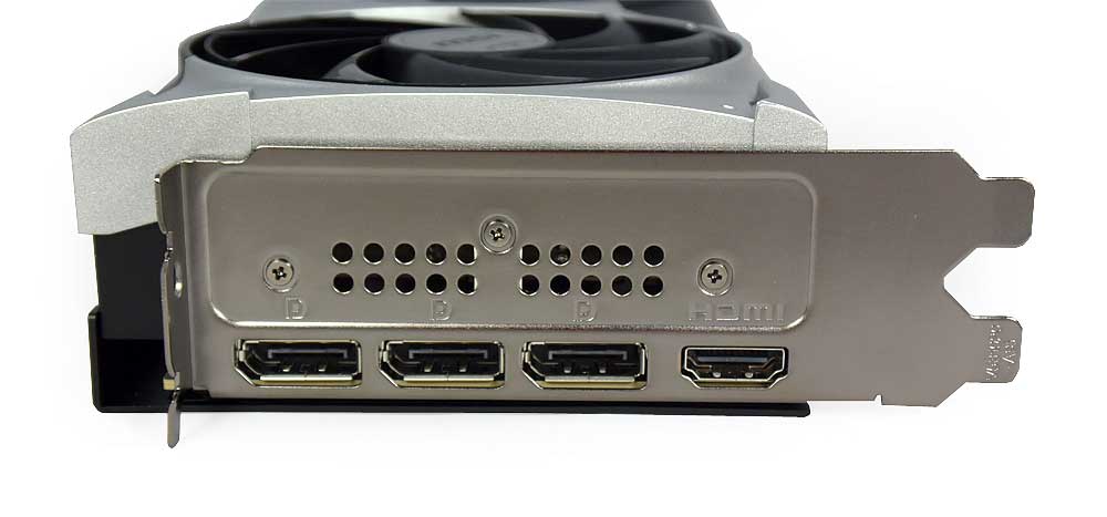 MSI RTX 5070 Ti 16G VENTUS 3X OC obrazové výstupy