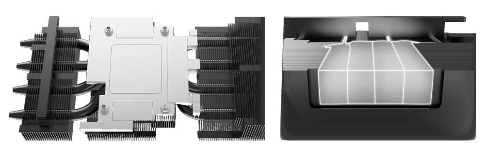 MSI RTX 5070 Ti 16G VENTUS 3X OC; chladič