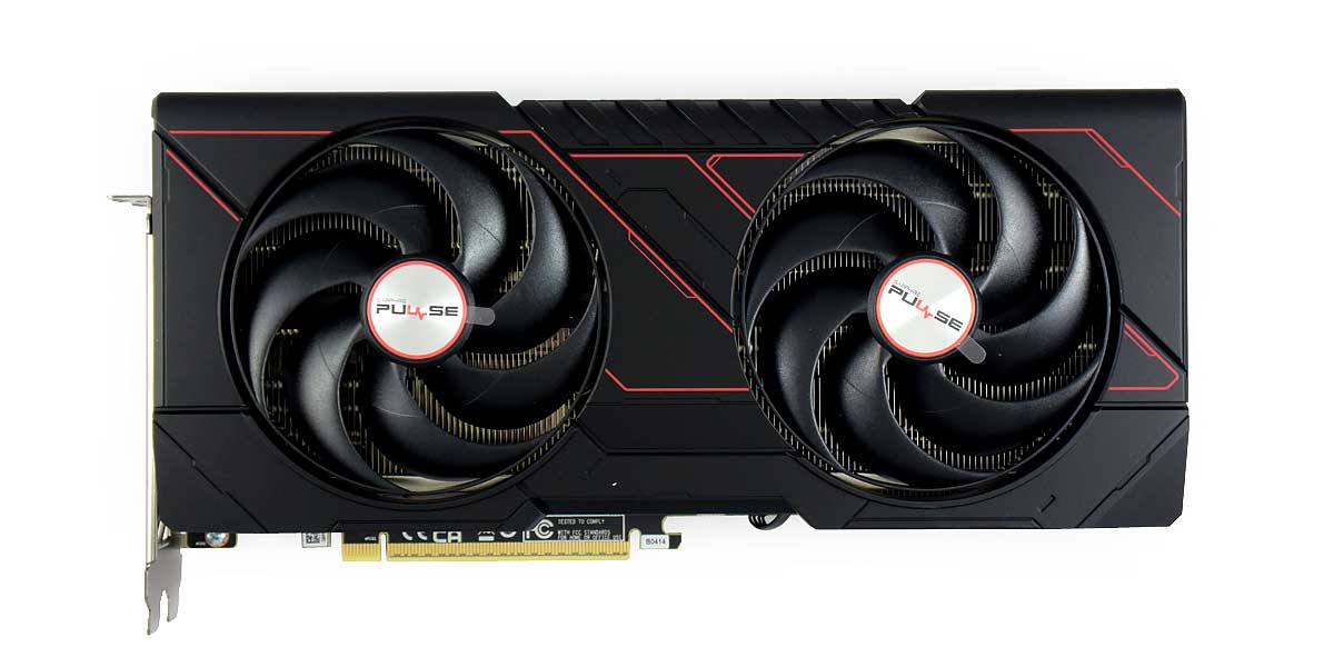 Pro zvětšení klikni Sapphire PULSE RX 9070 GRE GAMING OC 12G; čelní strana
