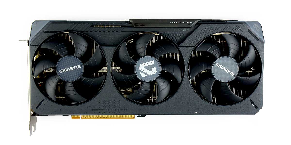 Pro zvětšení klikni Gigabyte RX 9070 GRE GAMING OC 12G; čelní strana