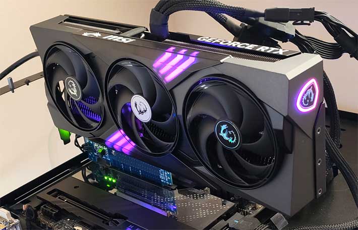 Pro zvětšení klikni MSI RTX 5080 16G GAMING TRIO OC