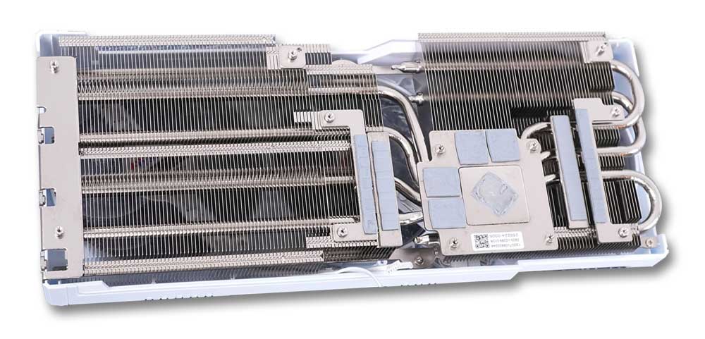ASRock RX 9060 XT Steel Legend OC 16G; chladič