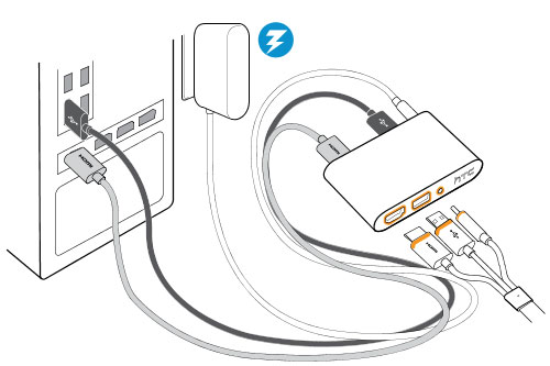 HTC Vive Link box scheme