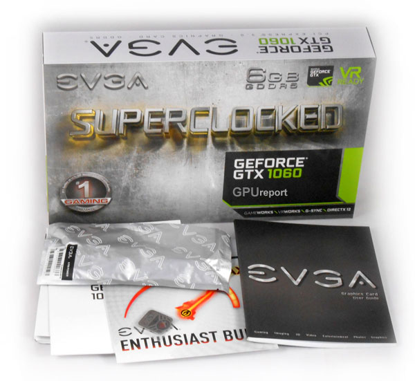EVGA GTX 1060 SC Gaming 6GB box